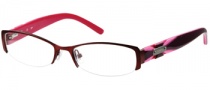 Candies C Ella Eyeglasses Eyeglasses - BU: Satin Burgundy