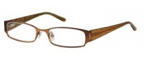 Candies C Emma Eyeglasses Eyeglasses - BRN: Brown