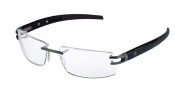 Tag Heuer L-type LW 0441 Eyeglasses Eyeglasses - 021 Alligator Matte Black / Black