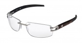 Tag Heuer L-Type LW 0442 Eyeglasses Eyeglasses - 001 Alligator Matte Brown & Black / Pure