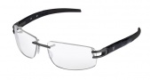 Tag Heuer L-Type LW 0442 Eyeglasses Eyeglasses - 021 Alligator Matte Black / Black