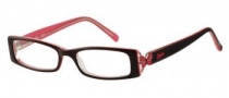 Candies C Hannah Eyeglasses Eyeglasses - BUPK: Burgundy Pink