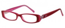Candies C Hazel Eyeglasses Eyeglasses - BUPK: Burgundy Pink
