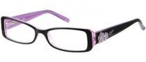 Candies C Lilac Eyeglasses Eyeglasses - BLKPUR: Black / Purple 