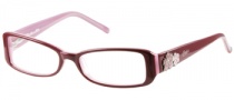 Candies C Lilac Eyeglasses Eyeglasses - BUPK: Burgundy / Pink