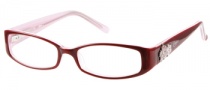 Candies C Lotus Eyeglasses Eyeglasses - BUPK: Burgundy Pink