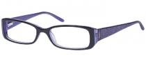 Candies C Rihanna Eyeglasses Eyeglasses - BLK/PUR: Black / Purple