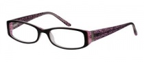Candies C Rosana Eyeglasses Eyeglasses - BLK/ CRY: Black Crystal
