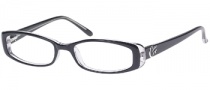Candies C Roxanne Eyeglasses Eyeglasses - BLKCRY: Black Crystal