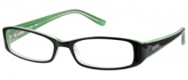 Candies C Zahara Eyeglasses Eyeglasses - BLKGRN: Black Green