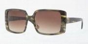 Anne Klein AK3172 Sunglasses Sunglasses - 323/78 Transparent Green / Ligth Brown Gradient