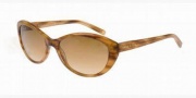 Anne Klein AK3175 Sunglasses Sunglasses - 325/78 Brown Horne / Bronze Gradient