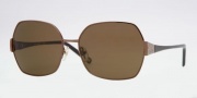 Anne Klein AK4130 Sunglasses Sunglasses - 358/82 Brown / Brown Solid