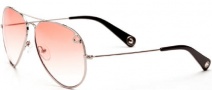 True Religion Jeff Sunglasses  Sunglasses - Shiny Silver W/ Orange Lens