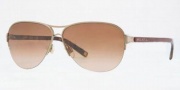 Anne Klein AK4132 Sunglasses Sunglasses - 353/74 Light Gold / Brown Gradient