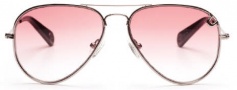 True Religion Jeff 55 Sunglasses Sunglasses - Shiny Gold W/ Non-Polarized Red or Orange Lens