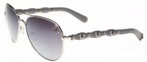 True Religion Maverick Sunglasses Sunglasses - Shiny Gunmetal W/ Grey 