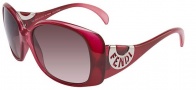 Fendi FS 5064 Chef Sunglasses Sunglasses - 602 Red Gradient 