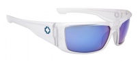 Spy Optic Dirk Sunglasses Sunglasses - Matte Crystal / Blue Spectra Lens