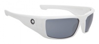 Spy Optic Dirk Sunglasses Sunglasses - Matte White / Grey Lens