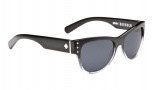 Spy Optic Borough Sunglasses Sunglasses - Black Fade / Grey Lens
