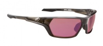 Spy Optic Quanta Sunglasses Sunglasses - Translucent Black Rose w/ Blue Mirror