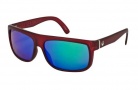 Dragon Wormser Sunglasses Sunglasses - Matte Merlot / Green Ion 