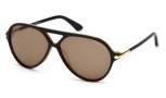 Tom Ford FT0197  Leopold Sunglasses Sunglasses - 05J Black / Roviex