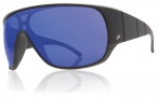 Electric Shaker Sunglasses Sunglasses - Matte Black / Grey Blue Chrome Lens 