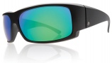 Electric Hoy Inc. Sunglasses Sunglasses - Matte Black / Grey Green Chrome Lens 