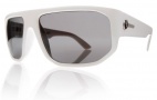 Electric BPM Sunglasses Sunglasses - Gloss White / Grey Silver Chrome Lens 