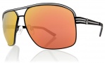 Electric Vegus Sunglasses Sunglasses - Matte Black / Grey Fire Chrome Lens 