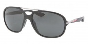 Prada Sport PS 07MS Sunglasses Sunglasses - 1AB1A1 Black / Gray