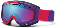 Smith Optics Phase Snow Goggles Goggles - Neon Red Typeress / Blue Sensor Mirror