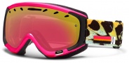 Smith Optics Phase Snow Goggles Goggles - Shocking Pink Migration / Red Sensor Mirror