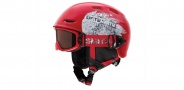 Smith Optics Galaxy / Cosmos Jr. Combo Pack Goggles Goggles - Red Fader / RC36