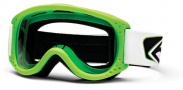 Smith Optics Junior MTB Series Snow Goggles Goggles - Green Clear AFC Lexan Lens