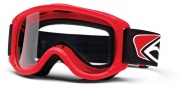 Smith Optics Junior MTB Series Snow Goggles Goggles - Red Clear AFC Lexan Lens 