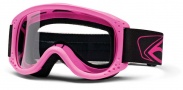 Smith Optics Junior MTB Series Snow Goggles Goggles - Hot Pink Clear AFC Lexan Lens