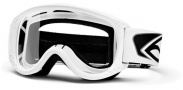 Smith Optics Junior MTB Series Snow Goggles Goggles - White Clear AFC Lexan Lens