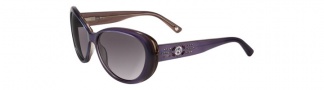Bebe BB7037 Sunglasses Sunglasses - Amethyst / Gray Gradient 