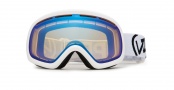 Von Zipper Skylab Goggles Goggles - WHY  White Yellow - Project Flatlight