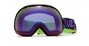 Von Zipper Smokeout Goggles Goggles - Fishbowl - Purble Erkel