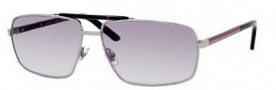 Gucci 2202/S Sunglasses Sunglasses - 0BGY Ruthenium (N3 Gray Gradient Lens)