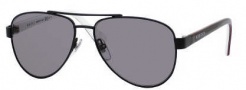 Gucci 5501/C/S Sunglasses Sunglasses - 0WQV Black Red White (BN Dark Gray Lens)