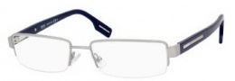 Hugo Boss 0310 Eyeglasses Eyeglasses - 0PJC Matte Silver / Blue