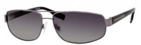 Hugo Boss 0320/S Sunglasses Sunglasses - 0V81 Dark Ruthenium Black (WJ Gray SH Polarized Lens)