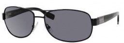 Hugo Boss 0337/S Sunglasses Sunglasses - 0PDC Semi Matte Black (TD Smoke Polarized Lens)