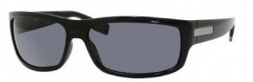 Hugo Boss 0339/S Sunglasses Sunglasses - 0D28 Shiny Black (TD Smoke Polarized Lens)