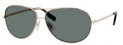Hugo Boss 0396/P/S Sunglasses Sunglasses - 03YG Light Gold (RC Green Polarized Lens)